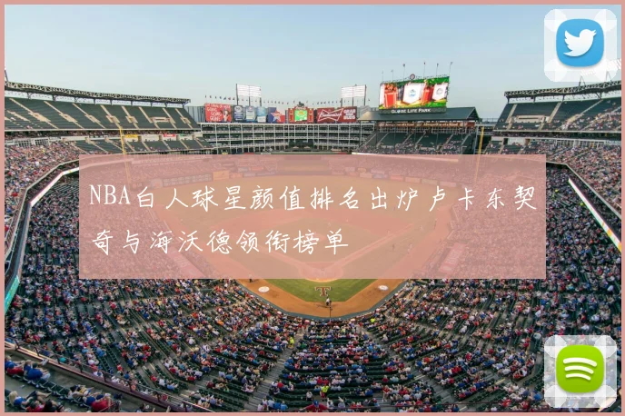 NBA白人球星颜值排名出炉卢卡东契奇与海沃德领衔榜单