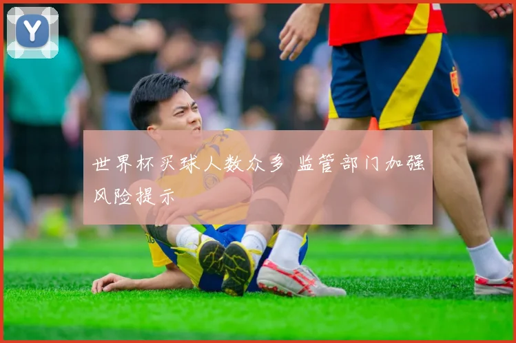 世界杯买球人数众多 监管部门加强风险提示